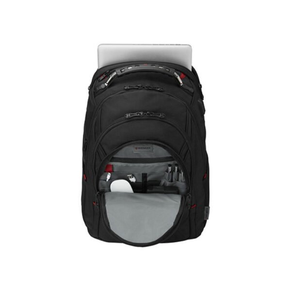 Wenger Plecak biznesowy Ibex Ballistic Deluxe czarny - obrazek 2